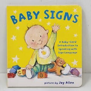 Board Book - Kids Book - Baby Signs
